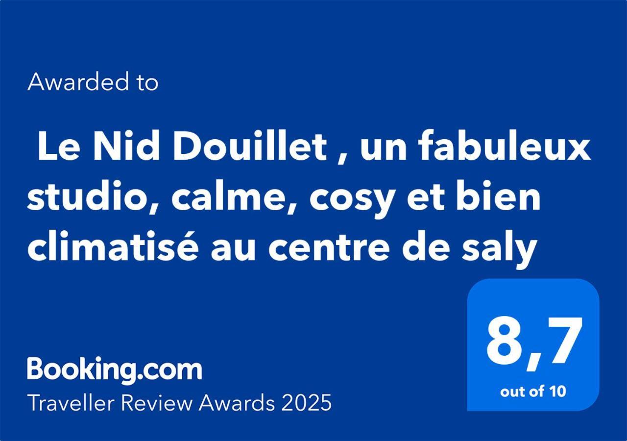 " Le Nid Douillet ", Un Fabuleux Studio, Calme, Cosy Et Bien Climatise Au Centre De Saly Exterior photo